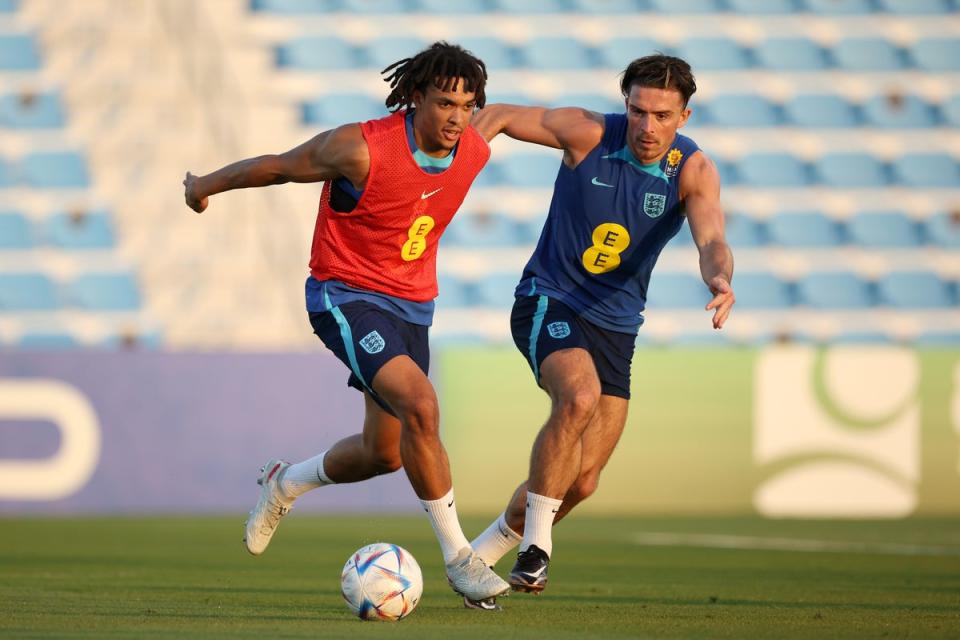 England World Cup 2022 Training Session: (The FA via Getty Images)