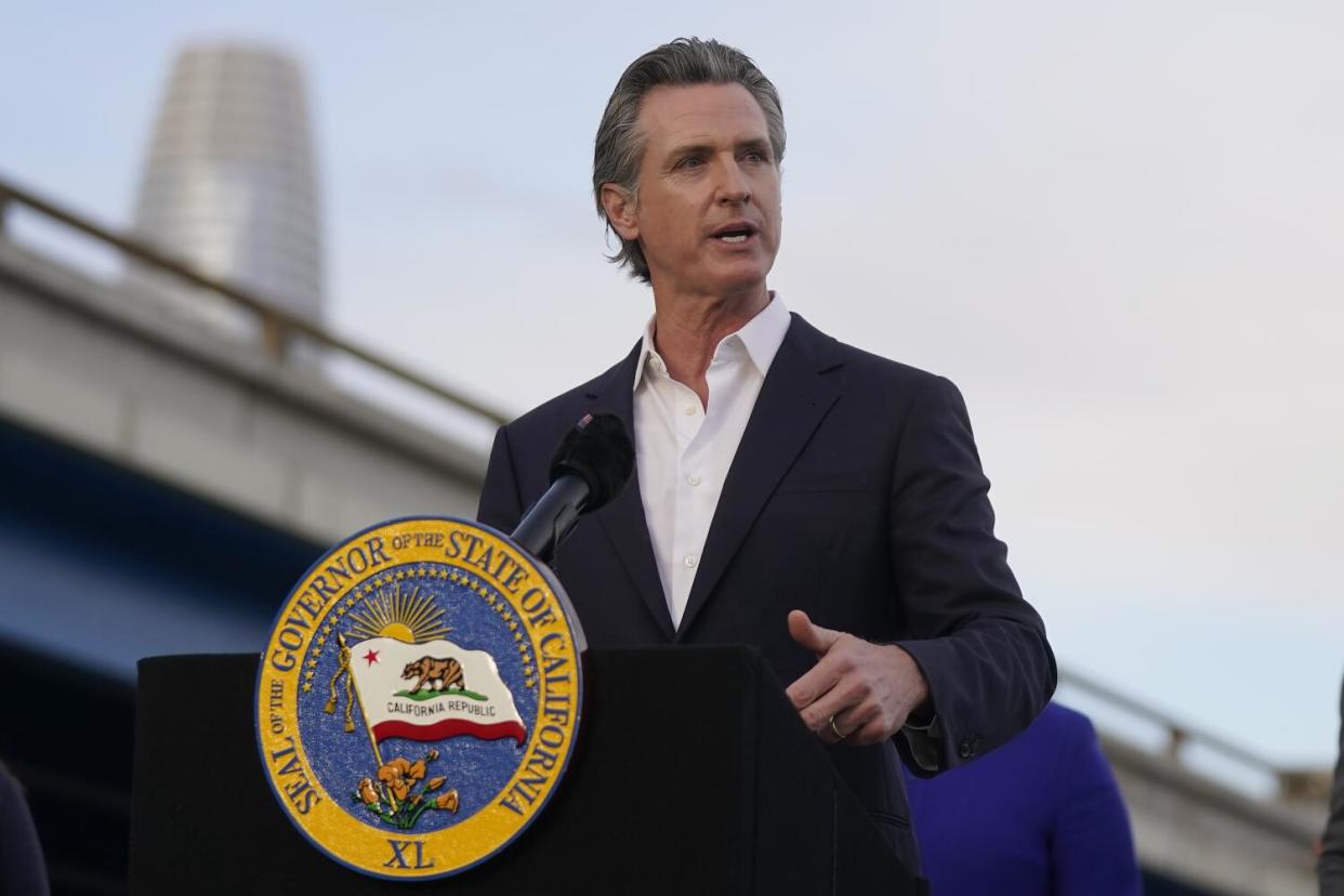 California Gov. Gavin Newsom