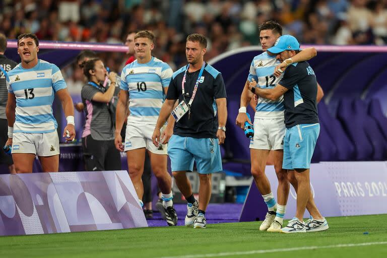 El desconsuelo de los Pumas, eliminados por Francia para la lucha por las medallas en París 2024