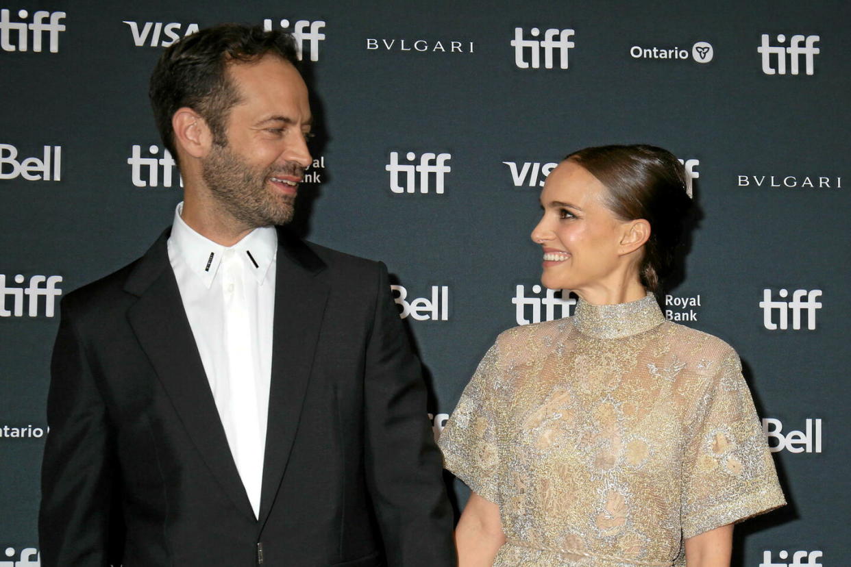 Benjamin Millepied et Natalie Portman au Festival international de Toronto en 2022.  - Credit:Isabelle Vautier / Starface