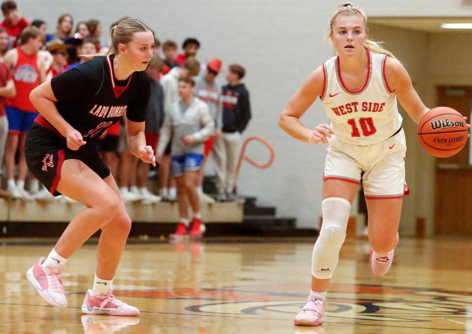 West Lafayette's Adrianne Tolen (10)