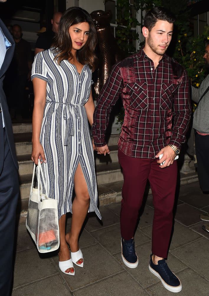 Priyanka Chopra and Nick Jonas