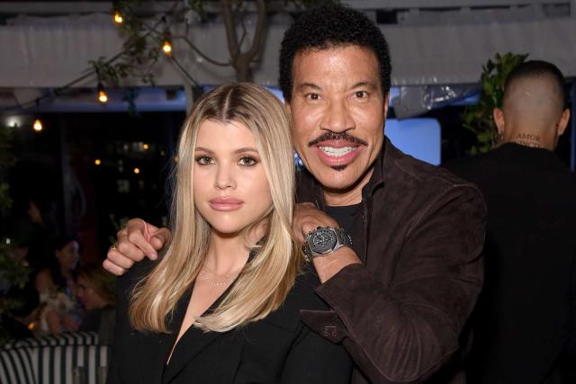 Sofia Richie Says She Was 'Giggling, Crying' with Dad Lionel When