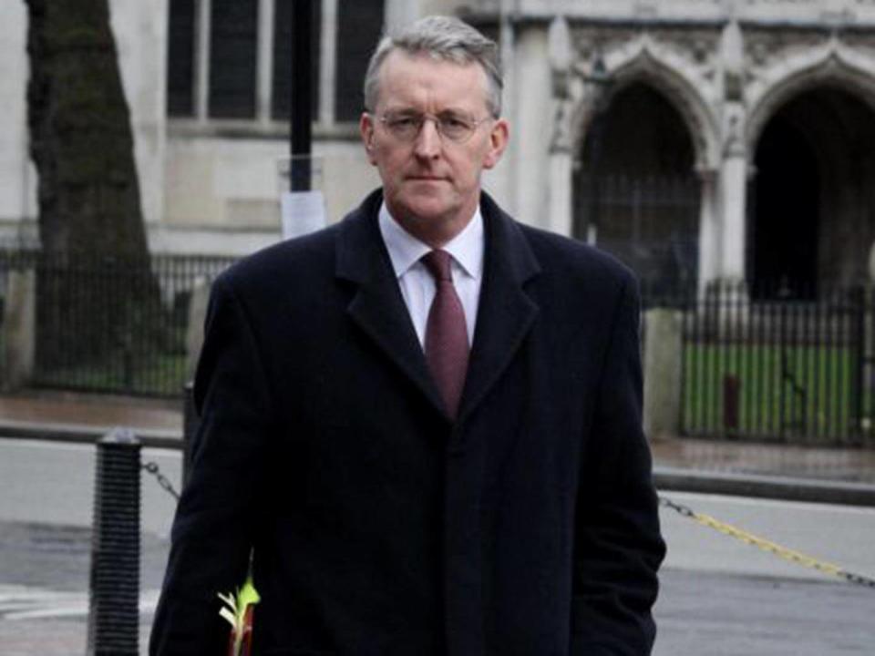 Hilary Benn chairs the Exiting the EU Committee (Getty)