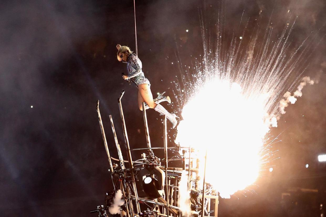 Lady Gaga captivated the crowd with an incredible half time show: Getty Images