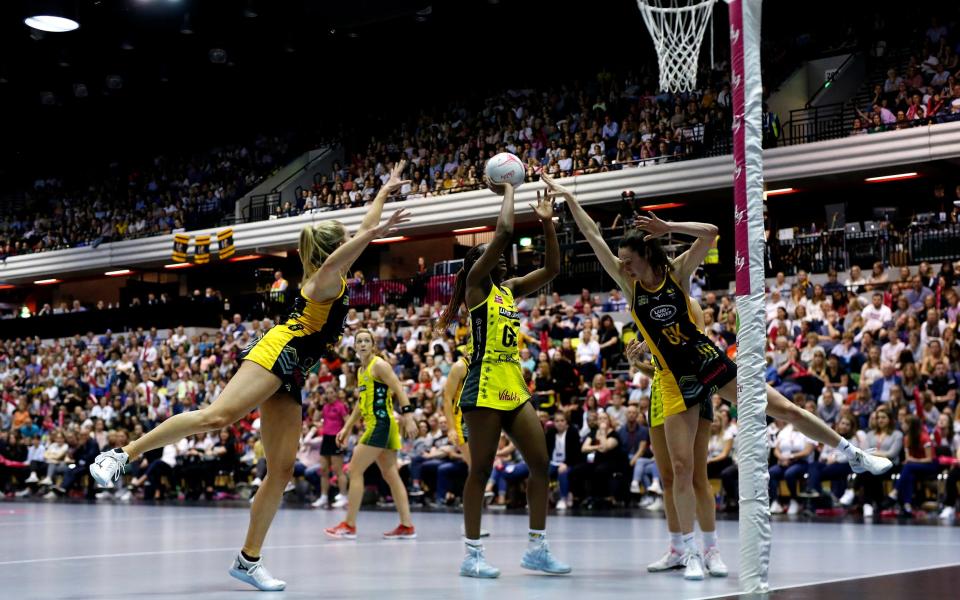Manchester Thunder are the defending champions, having beaten Wasps in last year's Superleague Grand Final - GETTY IMAGES