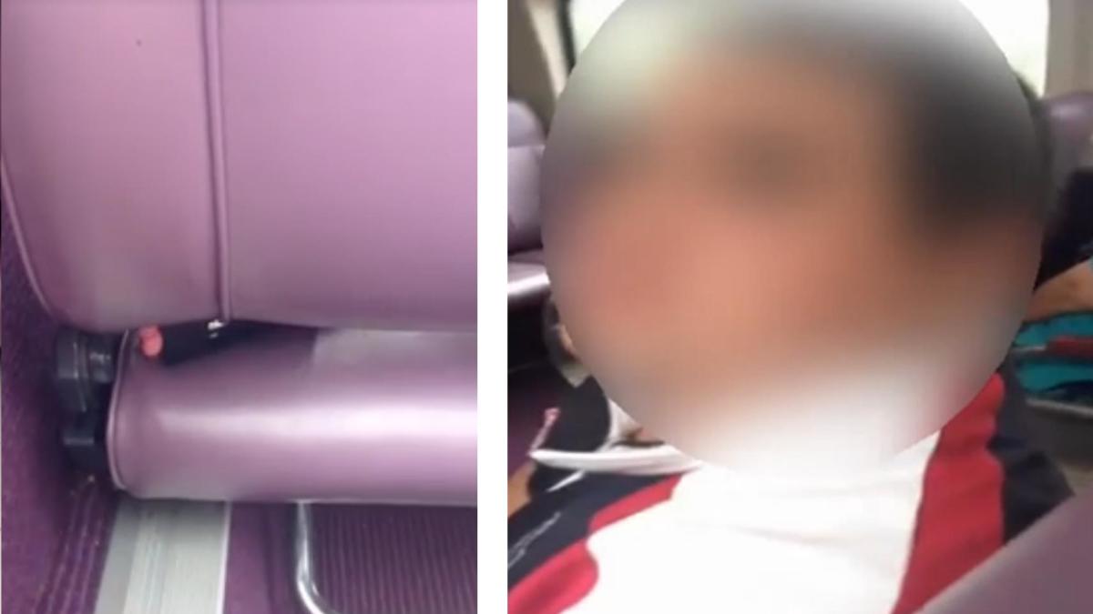 Sydney train commuter snaps at woman for placing her dirty shoes and Louis  Vuitton bag on seats