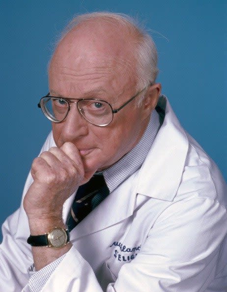  Norman Lloyd as Dr Daniel Auschlander in St Elsewhere - Herb Ball/NBC/NBCU Photo Bank via Getty Images