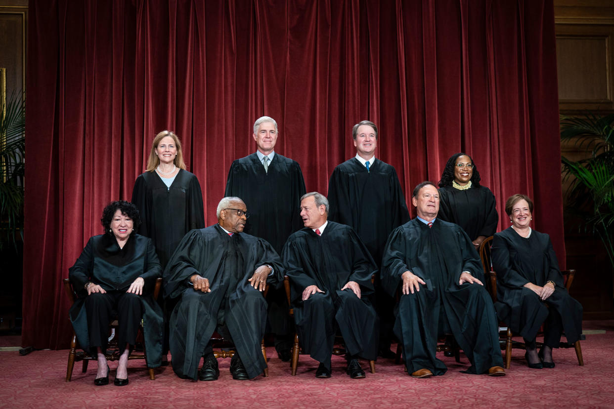 Supreme Court Justices Jabin Botsford/The Washington Post via Getty Images