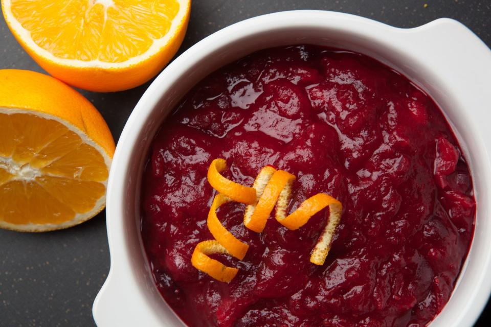 Sweeten your cranberry sauce naturally