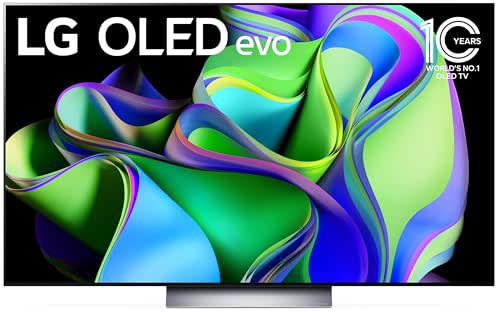 LG C3 Series 55-Inch Class OLED evo 4K Processor Smart Flat Screen TV for Gaming with Magic Rem…