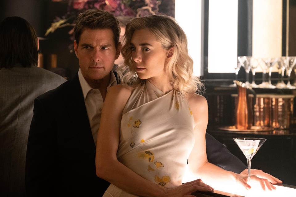 RELEASE DATE: July 27, 2018 TITLE: Mission: Impossible - Fallout STUDIO: Paramount Pictures DIRECTOR: Christopher McQuarrie PLOT: Ethan Hunt and his IMF team, along with some familiar allies, race against time after a mission gone wrong. STARRING: TOM CRUISE as Ethan Hunt, VANESSA KIRBY as The White Widow. (Credit Image: © Paramount Pictures/Entertainment Pictures)