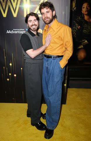 <p>John Nacion/Variety via Getty Images</p> Noah Galvin and Ben Platt at the opening night of 'The Wiz' held at the Marquis Theatre on April 17, 2024 in New York City