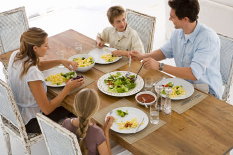 Do your family eat dinner together?