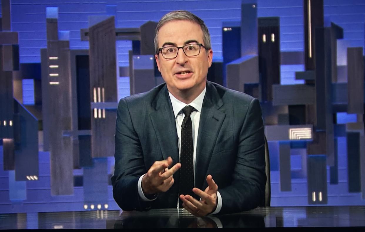 John Oliver addresses the Israeli-Gaza crisis on Last Week Tonight.