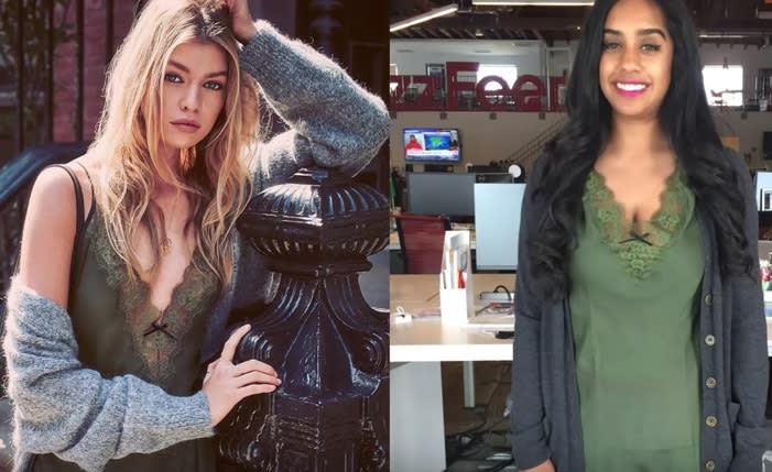 This woman wore Victoria’s Secret to work to prove that “underwear as outerwear” is a very awkward lie