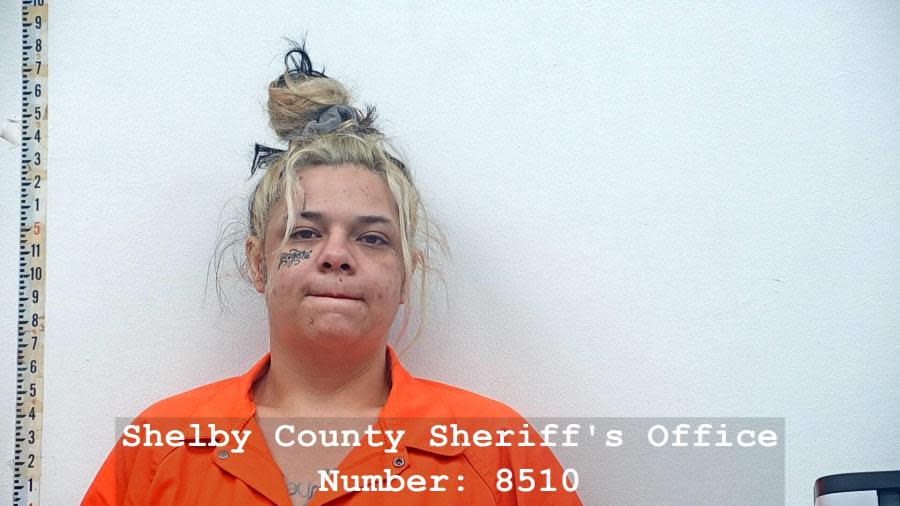 Mugshot of Marlana Poore. Courtesy of Shelby County Sheriff’s Office.