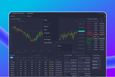 The new B2TRader update introduces a powerful tab feature with customisable workspaces. This feature allows users to open up to 10 tabs and manage multiple trading environments at once. (Graphic: Business Wire)