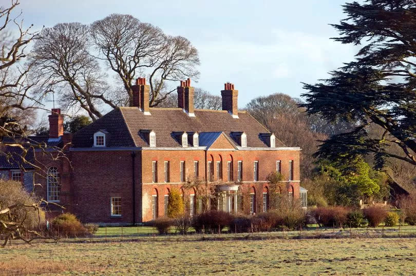 Anmer Hall is the couple's home in Norfolk