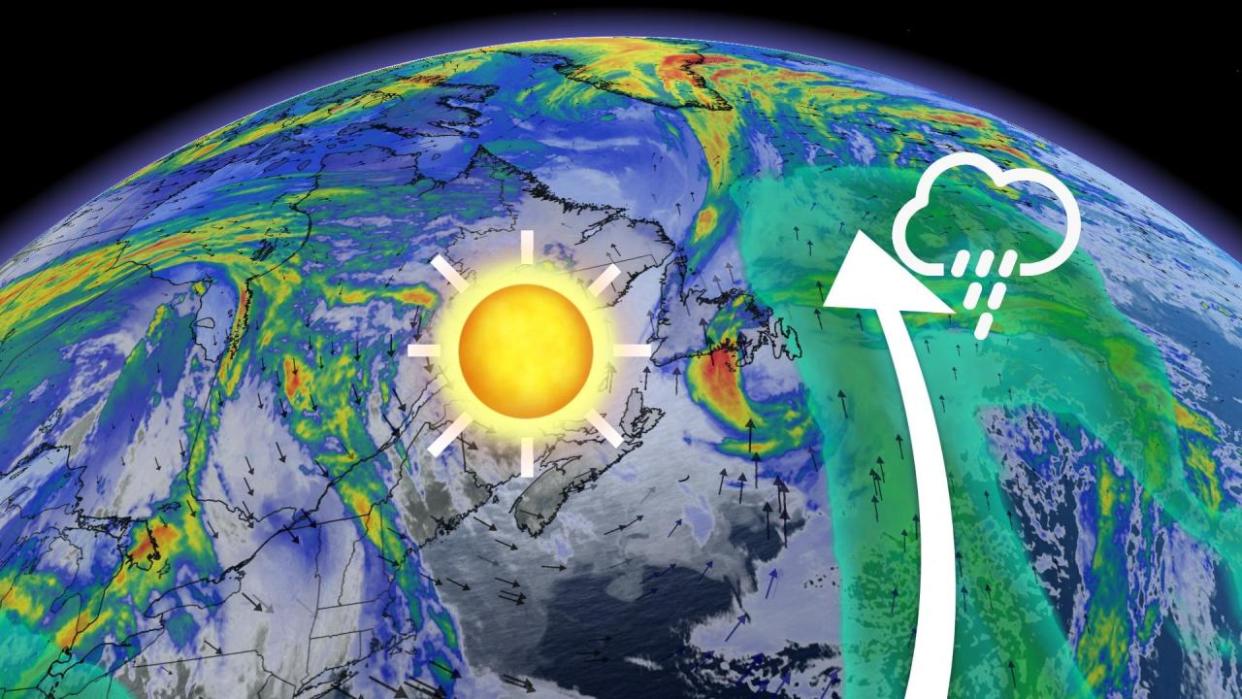 A very soggy pattern is finally set to break for Eastern Canada