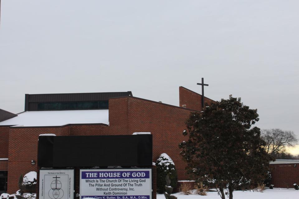 The Nashville headquarters of The House of God Church, a Pentecostal denomination, located in the North Nashville area on Jan. 18, 2024.