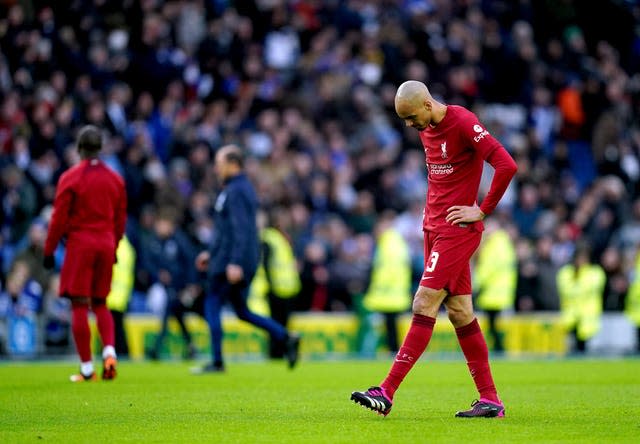 Brighton and Hove Albion v Liverpool – Emirates FA Cup – Fourth Round – AMEX Stadium