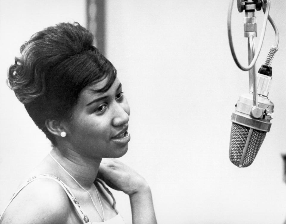 aretha franklin recording