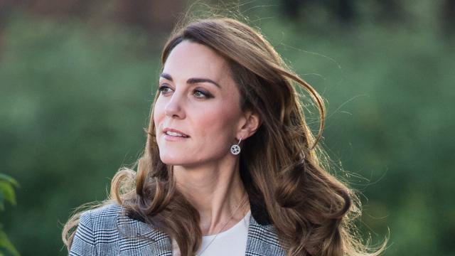 Kate Middleton's tartan floor-length coat is what dreams are made of