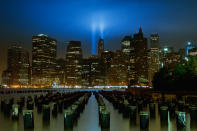 9/11/11 Tribute in Lights<br><br>By <span>Tom Reese</span>, Copyright © 2011<br>