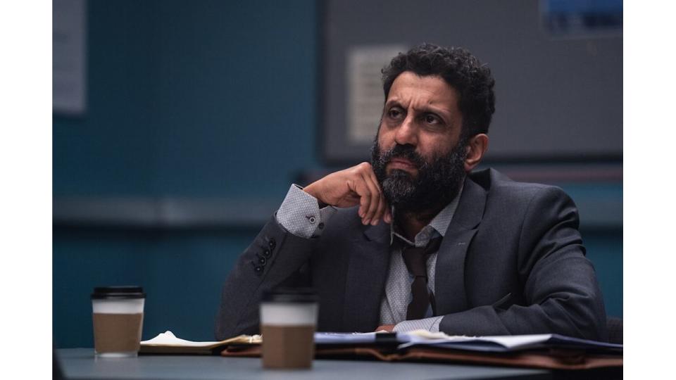 Adeel Akhtar plays an anxious solicitor in the show