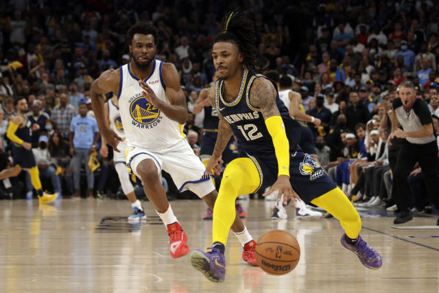 Ja Morant injury update: Grizzlies star guard returns in Game 2 after upper  leg injury - Yahoo Sports