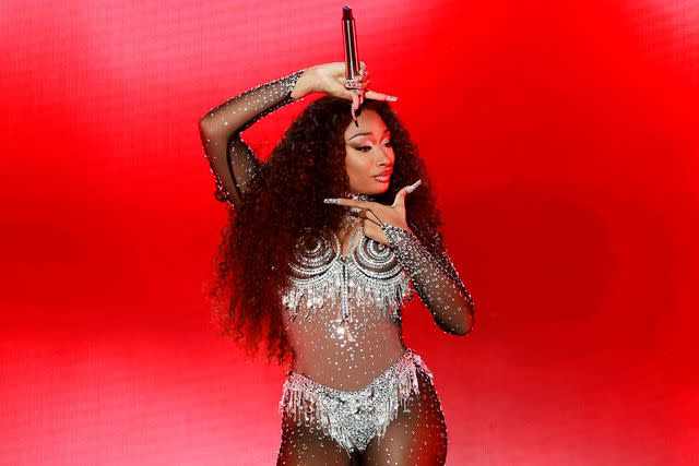 <p>Emma McIntyre/Getty</p> Megan Thee Stallion