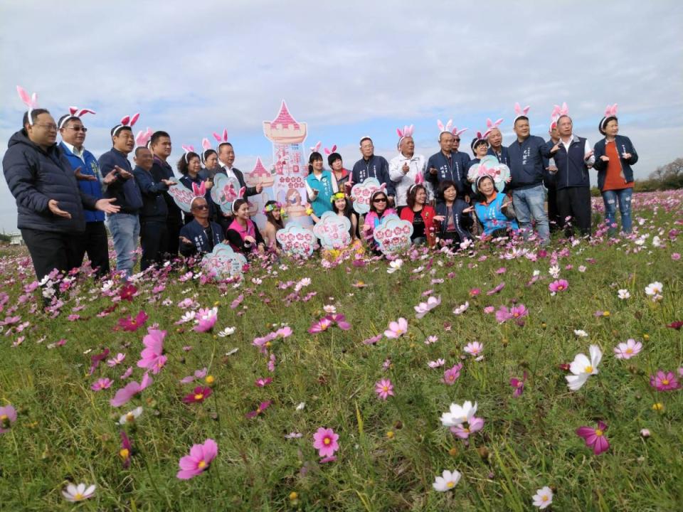 彰化縣「花漾和美」週日登場！「花田喜事」百花迎新春！（圖：李河錫攝）