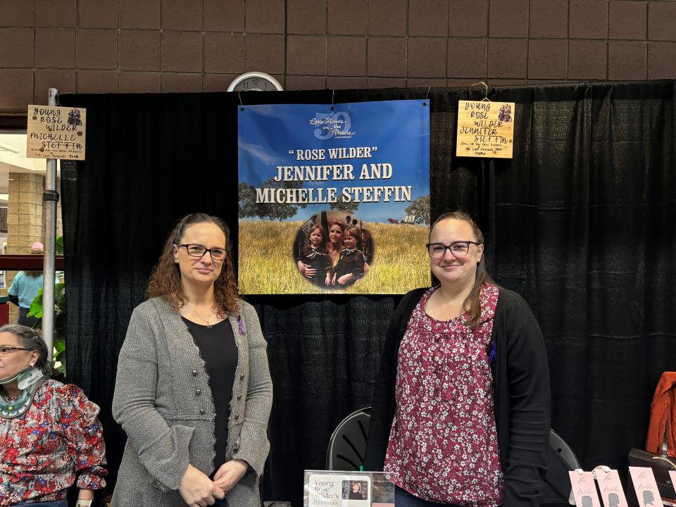 Twins Jennifer and Michelle Steffin played Rose Wilder on "Little House on the Prairie."