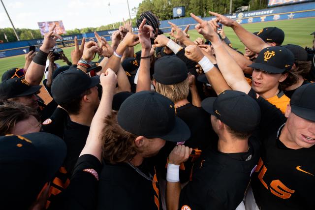 Tennessee baseball NCAA Tournament regional teams announced