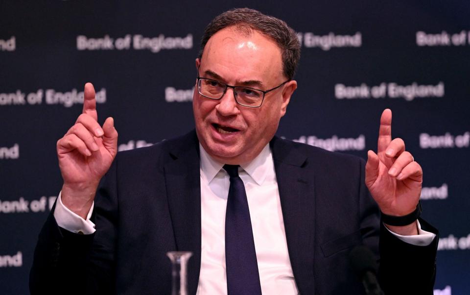 Bank of England Governor Andrew Bailey - Leon Neal/Getty Images