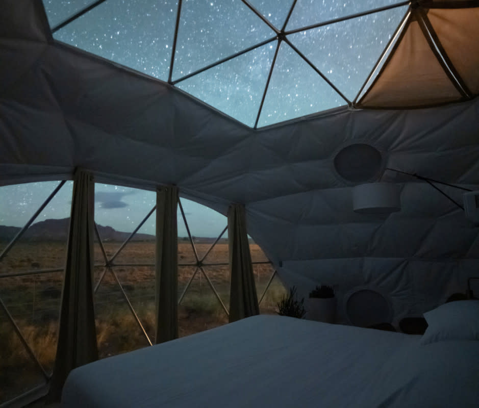 Skyview Hotel: Serious stargazers can opt for the glamping domes. <p>Skyview Hotel</p>