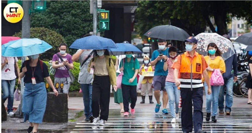 今（20日）台灣各地及金門、澎湖大多為多雲到晴，僅基隆北海岸、大台北、東半部地區及馬祖有局部短暫雨。（示意圖／黃威彬攝影）