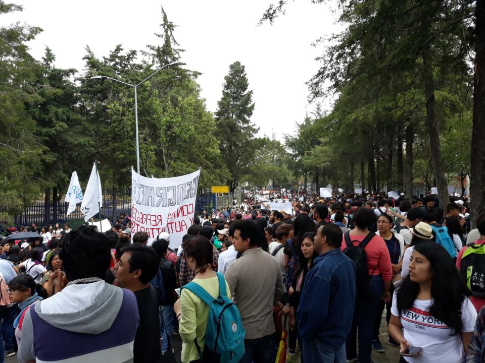 FOTOS | La megamarcha contra la violencia en la UNAM