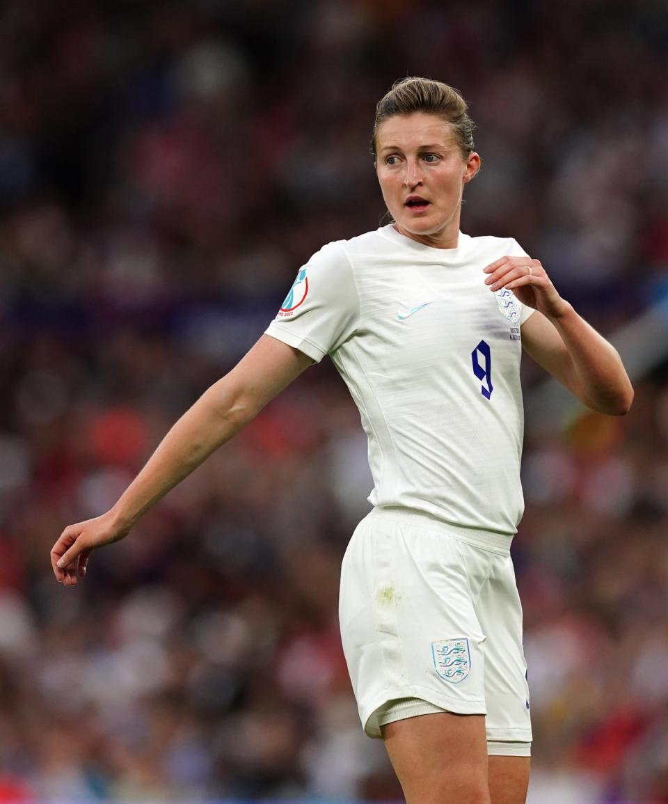 Ellen White in action during England’s win over Austria on Wednesday (Martin Rickett/PA) (PA Wire)