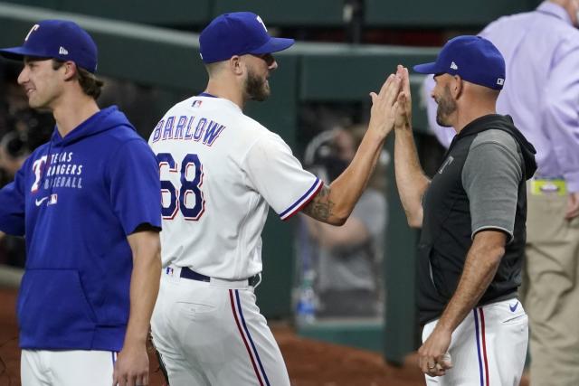 Alexy nearly flawless in debut as Rangers beat Rockies 4-3