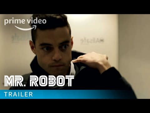 <p>Starring Rami Malek, Christian Slater and Carly Chaikin, Mr Robot follows Elliot (Malek) a highly intelligent but unstable IT security engineer who, along with some secretive allies, uncovers crime and corruption within the technology company he works for. </p><p><a href="https://www.youtube.com/watch?v=N6HGuJC--rk" rel="nofollow noopener" target="_blank" data-ylk="slk:See the original post on Youtube;elm:context_link;itc:0;sec:content-canvas" class="link ">See the original post on Youtube</a></p>