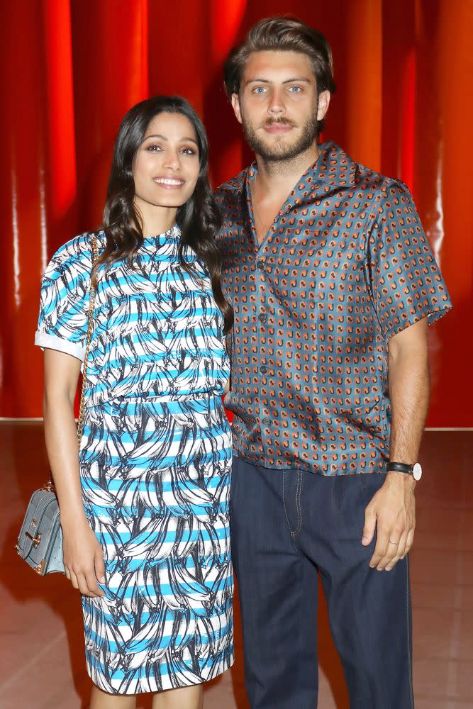Freida Pinto and Cory Tran in September 2018 | Elisabetta Villa/Getty Images