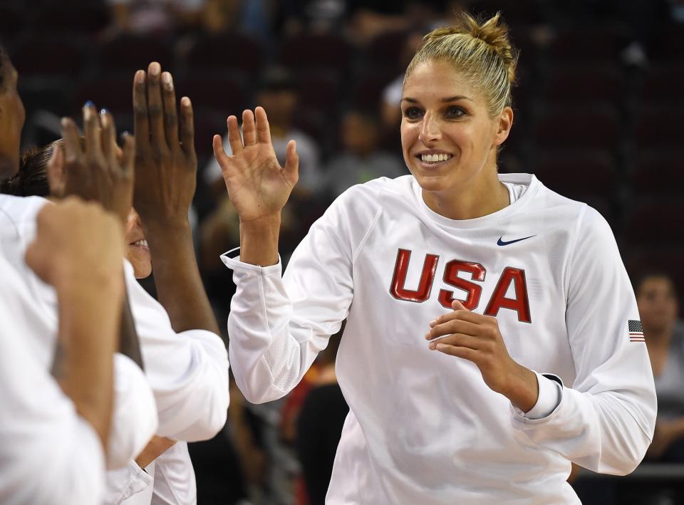 <p>Both a WNBA and Olympic star, Delle Donne has been a vocal advocate for LGBT rights. She will publicly come out in a profile with Vogue this month, according to OutSports. (Getty) </p>
