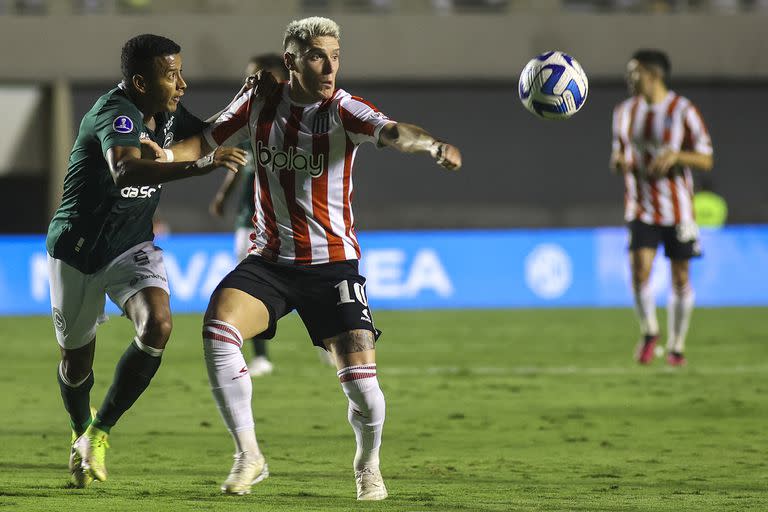 Estudiantes vista a Corinthians en la ida de los cuartos de final de la Copa Sudamericana