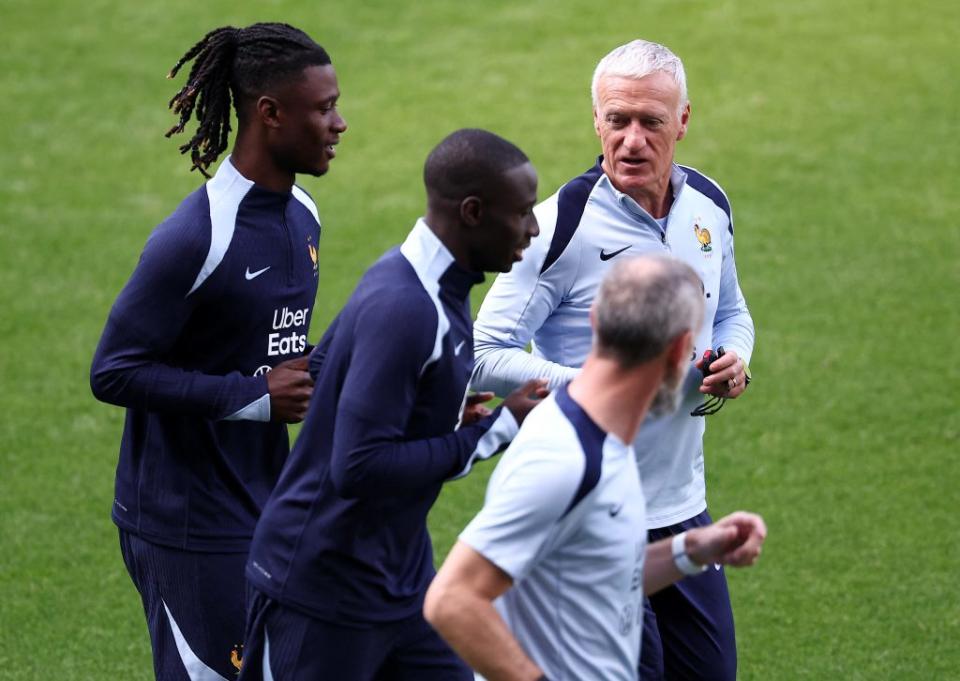 Camavinga to start vs Portugal? (Photo by FRANCK FIFE/AFP via Getty Images)