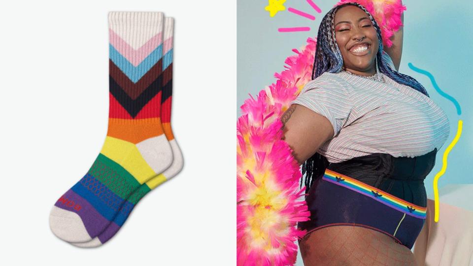 Shop the Pride collection at Bombas.