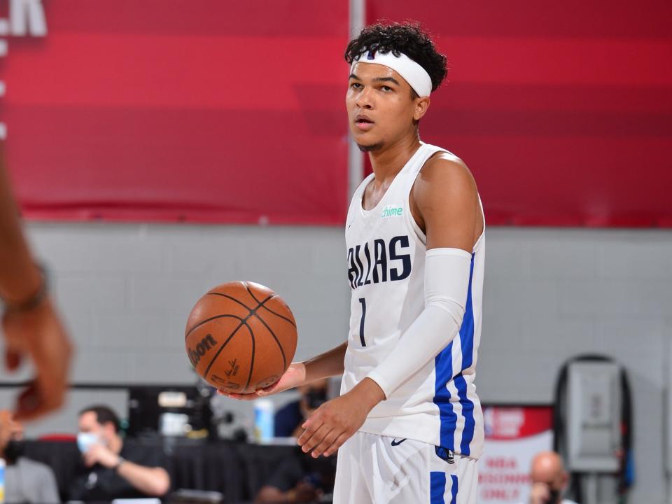 Tyrell Terry of the Dallas Mavericks