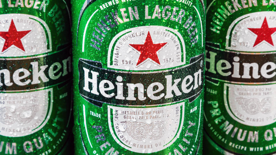 Heineken beer brand