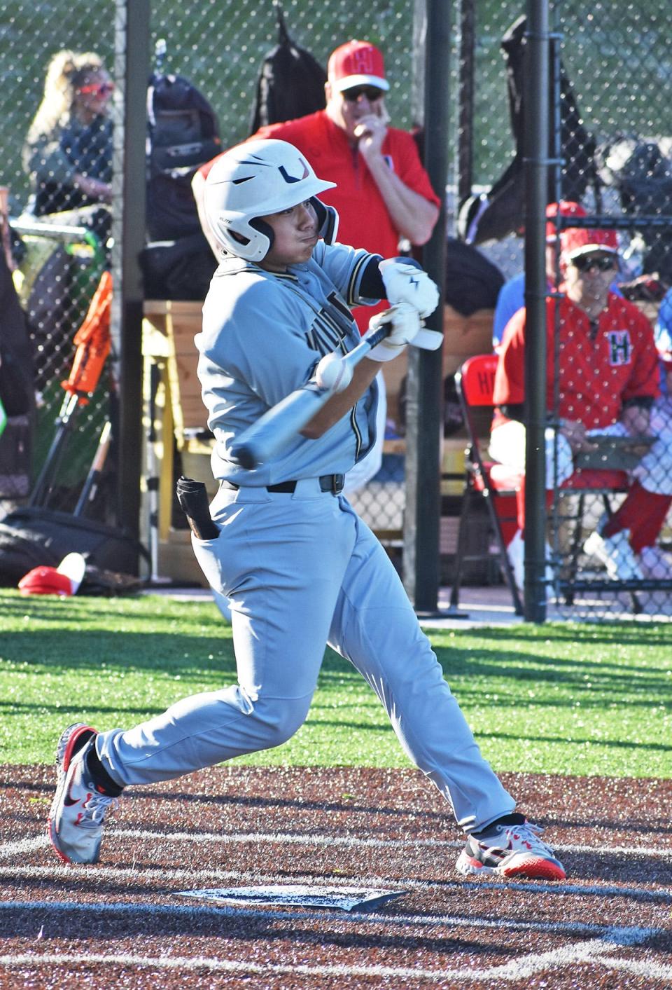 Freshman phenom Damion Glackin of Western Wayne pounces on a pitch during Lackawanna League Division II baseball action at Honesdale.